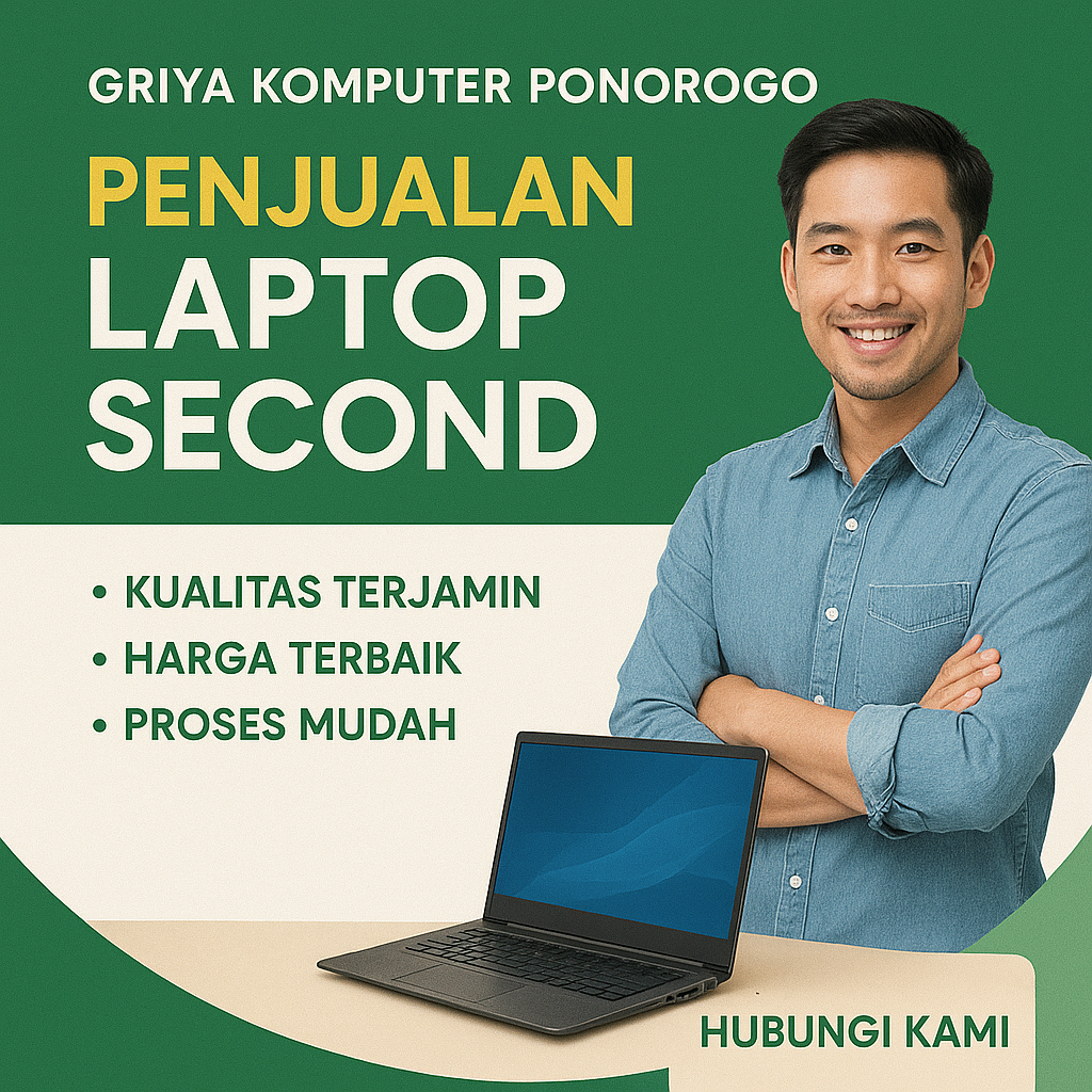 Laptop Baru dan Bekas