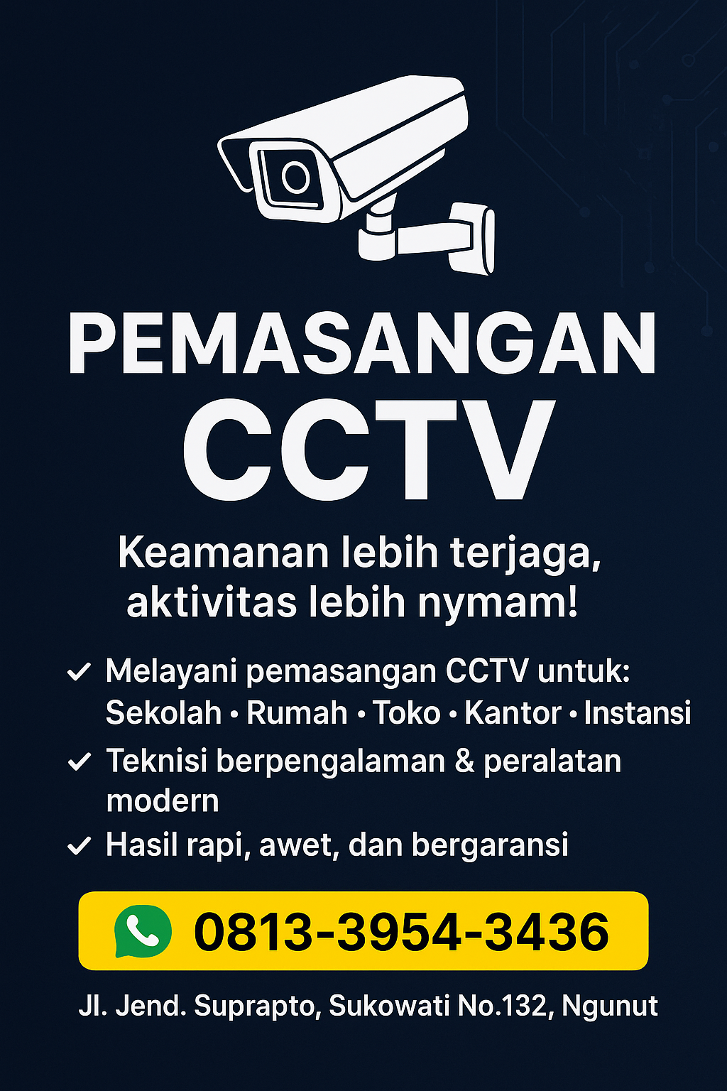 Pemasangan CCTV