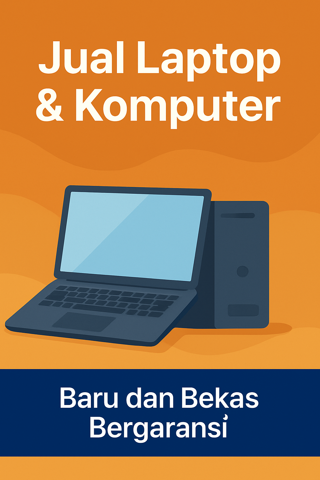 Jual Laptop & Komputer — Baru dan Bekas Bergaransi