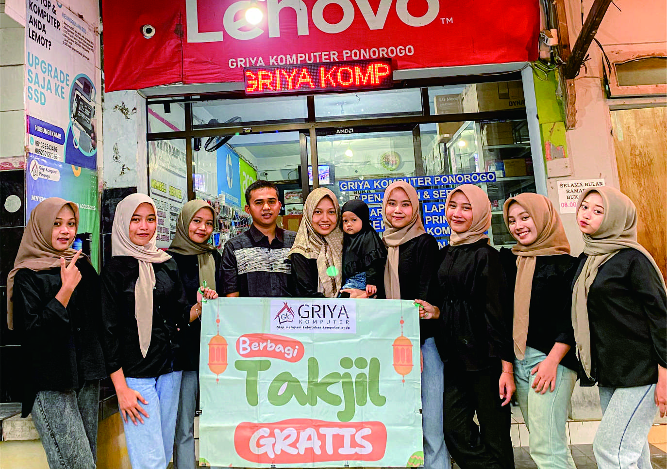 Berbagi Takjil, Berbagi Kebahagiaan