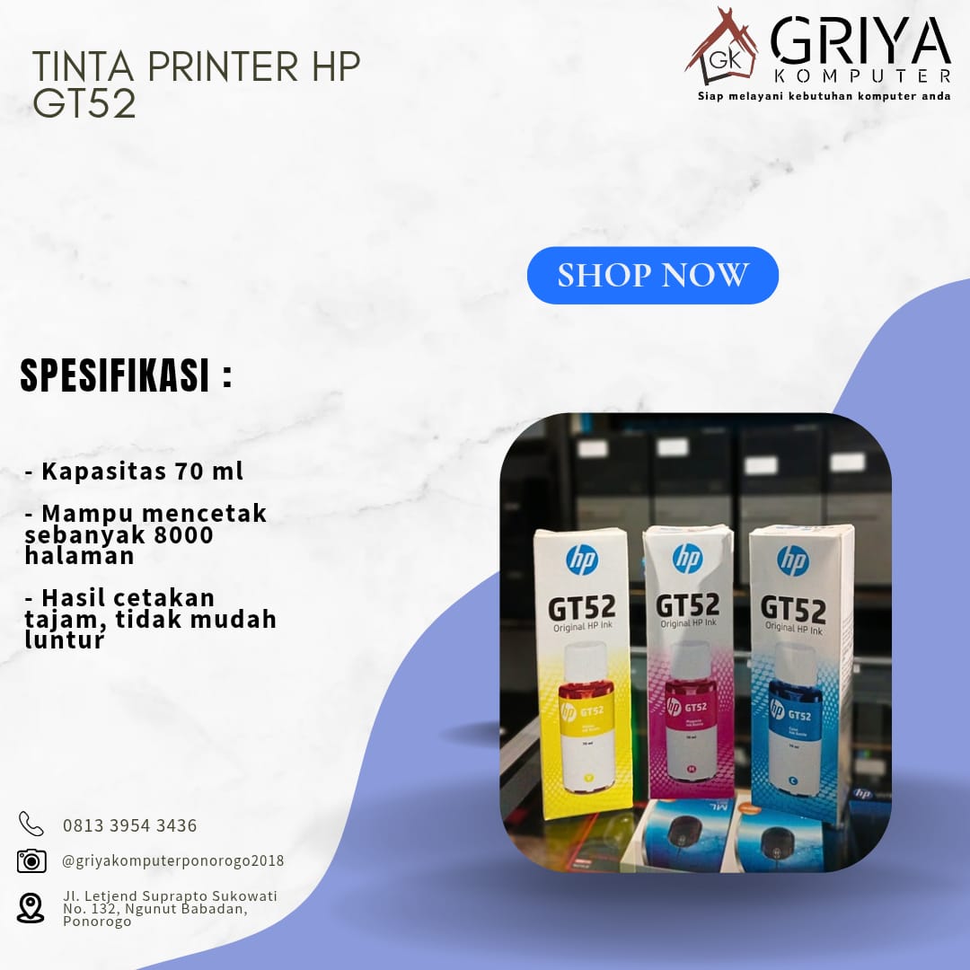 Tinta printer HP